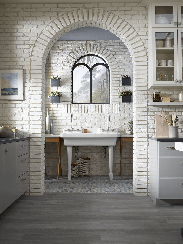 Kitchen with Kohler products